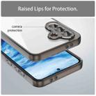 For Samsung Galaxy A56 5G PC Hybrid TPU Airbag Shockproof Phone Case(Transparent Black) - 3