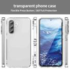 For Samsung Galaxy A56 5G PC Hybrid TPU Airbag Shockproof Phone Case(Transparent) - 2