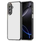 For Samsung Galaxy A17 5G PC Hybrid TPU Airbag Shockproof Phone Case(Transparent Black) - 1