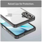 For Samsung Galaxy A07 4G PC Hybrid TPU Airbag Shockproof Phone Case(Transparent Black) - 3