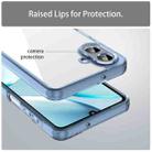 For Samsung Galaxy A07 4G PC Hybrid TPU Airbag Shockproof Phone Case(Transparent Blue) - 3