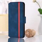 For Xiaomi Redmi 9A Retro Frosted Oil Side Horizontal Flip PU Leather Case with Holder & Card Slots(Blue) - 3