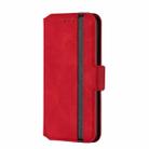 For Xiaomi Redmi 9A Retro Frosted Oil Side Horizontal Flip PU Leather Case with Holder & Card Slots(Red) - 2