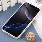 For iPhone 16 Pro Graffiti Spider TPU Phone Case(Beige Black Spider) - 3