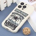 For iPhone 15 Pro Max Graffiti Spider TPU Phone Case(Beige Red Eyed Spider) - 2