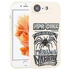 For iPhone 6 Plus / 6s Plus Graffiti Spider TPU Phone Case(Beige Red Eyed Spider) - 1