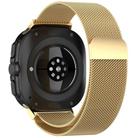 For Samsung Galaxy Watch Ultra 47mm xDfind Milan Magnetic Stainless Steel Watch Band(Gold) - 2