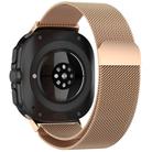 For Samsung Galaxy Watch Ultra 47mm xDfind Milan Magnetic Stainless Steel Watch Band(Rose Gold) - 2