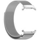 For Samsung Galaxy Watch Ultra 47mm xDfind Milan Magnetic Stainless Steel Watch Band(Silver) - 3