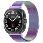 For Samsung Galaxy Watch Ultra 47mm xDfind Milan Magnetic Stainless Steel Watch Band(Colorful) - 1