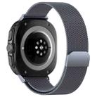 For Samsung Galaxy Watch Ultra 47mm xDfind Milan Magnetic Stainless Steel Watch Band(Space Grey) - 2