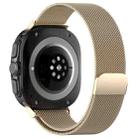 For Samsung Galaxy Watch Ultra 47mm xDfind Milan Magnetic Stainless Steel Watch Band(Champagne Color) - 2