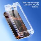 For iPhone 16 Pro DUX DUCIS Roga Series 2.5D HD Fully Transparent Tempered Screen Protector with Dust Removal Quick-Attach Box - 3