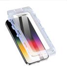 For iPhone 17 DUX DUCIS Roga Series 2.5D HD Fully Transparent Tempered Screen Protector with Dust Removal Quick-Attach Box - 1