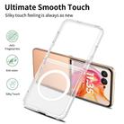 For Motorola Razr 60 Ultra Skin Feel TPU Hybrid PC MagSafe Phone Case(Matte Transparent) - 3