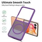 For Motorola Razr 60 Ultra Skin Feel TPU Hybrid PC MagSafe Phone Case(Dark Purple) - 3