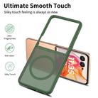 For Motorola Razr 60 Ultra Skin Feel TPU Hybrid PC MagSafe Phone Case(Dark Green) - 3