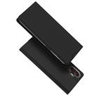 For Samsung Galaxy XCover7 Pro DUX DUCIS Skin Pro Series Flip Leather Phone Case(Black) - 1