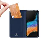 For Samsung Galaxy XCover7 Pro DUX DUCIS Skin Pro Series Flip Leather Phone Case(Blue) - 2