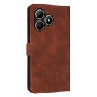 For Wiko Hi Enjoy 80S AZNS Skin Feel Calf Texture Flip Leather Phone Case(Brown) - 3
