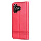 For Wiko Hi Enjoy 80S AZNS Magnetic Calf Texture Flip Leather Phone Case(Red) - 3