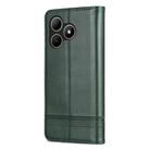 For Wiko Hi Enjoy 80S AZNS Magnetic Calf Texture Flip Leather Phone Case(Dark Green) - 3