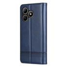 For Wiko Hi Enjoy 80S AZNS Magnetic Calf Texture Flip Leather Phone Case(Dark Blue) - 3