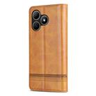 For Wiko Hi Enjoy 80S AZNS Magnetic Calf Texture Flip Leather Phone Case(Light Brown) - 3