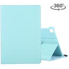 For Huawei Enjoy Tablet 2 10.1 inch Litchi Texture Rotating ClassicBusiness Horizontal Flip Leather Case with Holder(Sky Blue) - 1