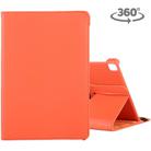 For Huawei Enjoy Tablet 2 10.1 inch Litchi Texture Rotating ClassicBusiness Horizontal Flip Leather Case with Holder(Orange) - 1