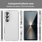 For Sony Xperia 1 VII PC Hybrid TPU Airbag Shockproof Phone Case(Transparent) - 2