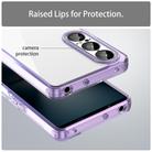 For Sony Xperia 1 VII PC Hybrid TPU Airbag Shockproof Phone Case(Transparent Purple) - 3