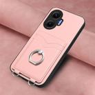 For Redmi Turbo 4 Pro / Xiaomi Poco F7 R20 Ring Card Holder Phone Case(Pink) - 2