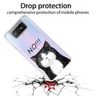 For Asus Zenfone 7 Pro ZS671KS Shockproof Painted Transparent TPU Protective Case(NO Cat) - 1