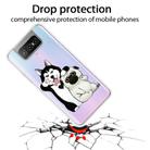 For Asus Zenfone 7 Pro ZS671KS Shockproof Painted Transparent TPU Protective Case(Selfie Dog) - 2