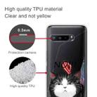 For Asus ROG Phone 3 ZS661KS Shockproof Painted Transparent TPU Protective Case(NO Cat) - 3