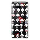 For Asus ROG Phone 3 ZS661KS Shockproof Painted Transparent TPU Protective Case(Mini Panda) - 1