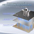 3D Printing Build Plate 184mm For Bambu Lab A1 mini Printer, Style:PEI Coating + PET Film - 3
