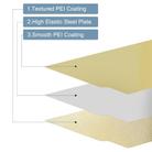 3D Printing Build Plate 184mm For Bambu Lab A1 mini Printer, Style:PEI Coating + PEI Film - 3