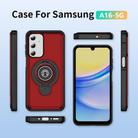 For Samsung Galaxy A16 5G TPU Hybrid PC Magnetic Holder Phone Case(Red) - 2