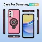 For Samsung Galaxy A16 5G TPU Hybrid PC Magnetic Holder Phone Case(Pink) - 2