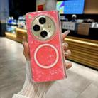 For OPPO Find N3 Magnetic Axis Pearlescent Shell Texture MagSafe Phone Case(Red) - 2
