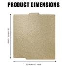3D Printing Build Plate 257mm For Bambu Lab A1 Printer Platform, Style:PEI Double-sided Coating - 2