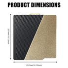 3D Printing Build Plate 257mm For Bambu Lab A1 Printer Platform, Style:PEI Coating + PET Film - 2
