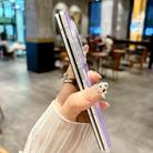 For vivo X Fold3 Magnetic Axis Pearlescent Shell Texture MagSafe Phone Case(Pink) - 3