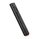 Baseus ACFYB-B01 Orange Dot RF2.4GHz PPT Wireless Multimedia Presenter Page Turning Pen, Youth Version, Control Distance: 30m(Black) - 1
