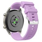 20mm Twill Silicone Watch Band(Purple) - 1