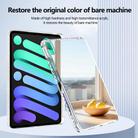For iPad 2025 / 2022 Mirror Acrylic Single Back Tablet Case with Pen Slot(Transparent) - 2