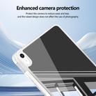 For iPad 2025 / 2022 Mirror Acrylic Single Back Tablet Case with Pen Slot(Transparent) - 3