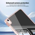 For iPad Air 11 2024 / 2025 Mirror Acrylic Single Back Tablet Case with Pen Slot(Pink) - 3